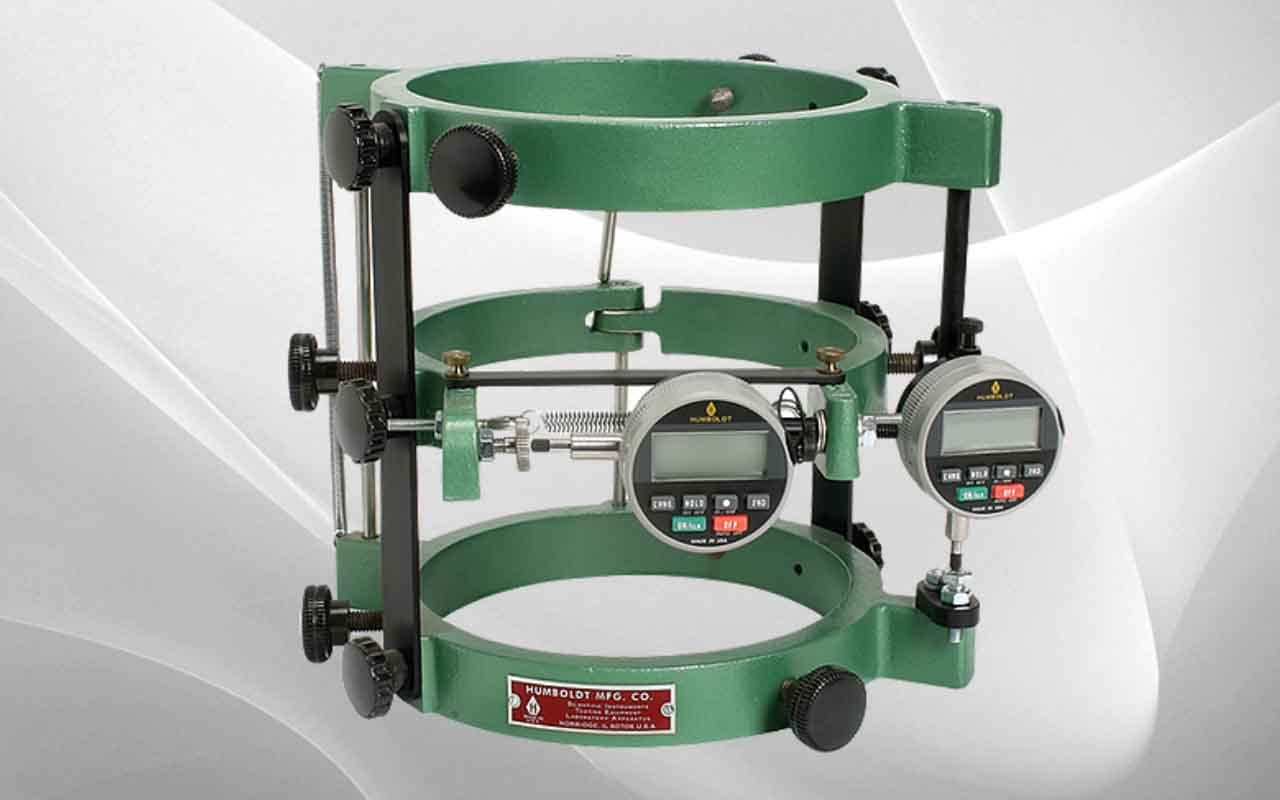 H-2912D Compressometer/Extensiometer with Digital Indicator, 6" x 12"