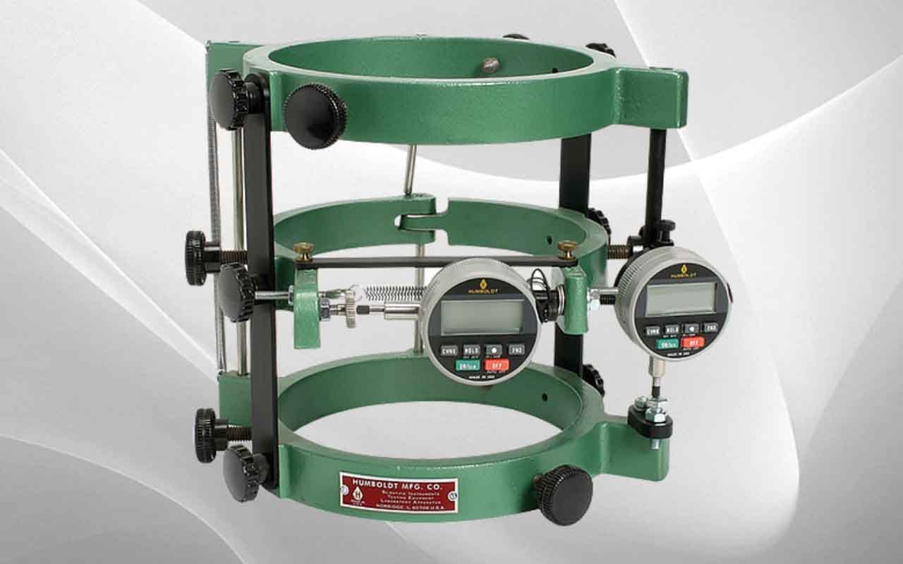H-2917D Compressometer/Extensiometer with Digital Indicator, 4" x 8"