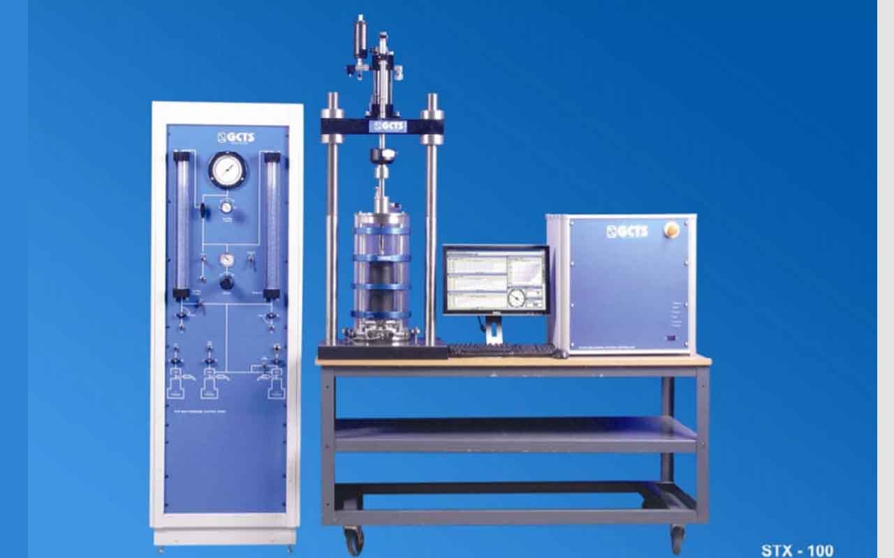 STX-100 Dynamic Stress Path Soil Triaxial System