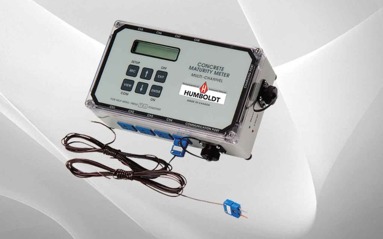 Multi-Channel Concrete Maturity Meter Set