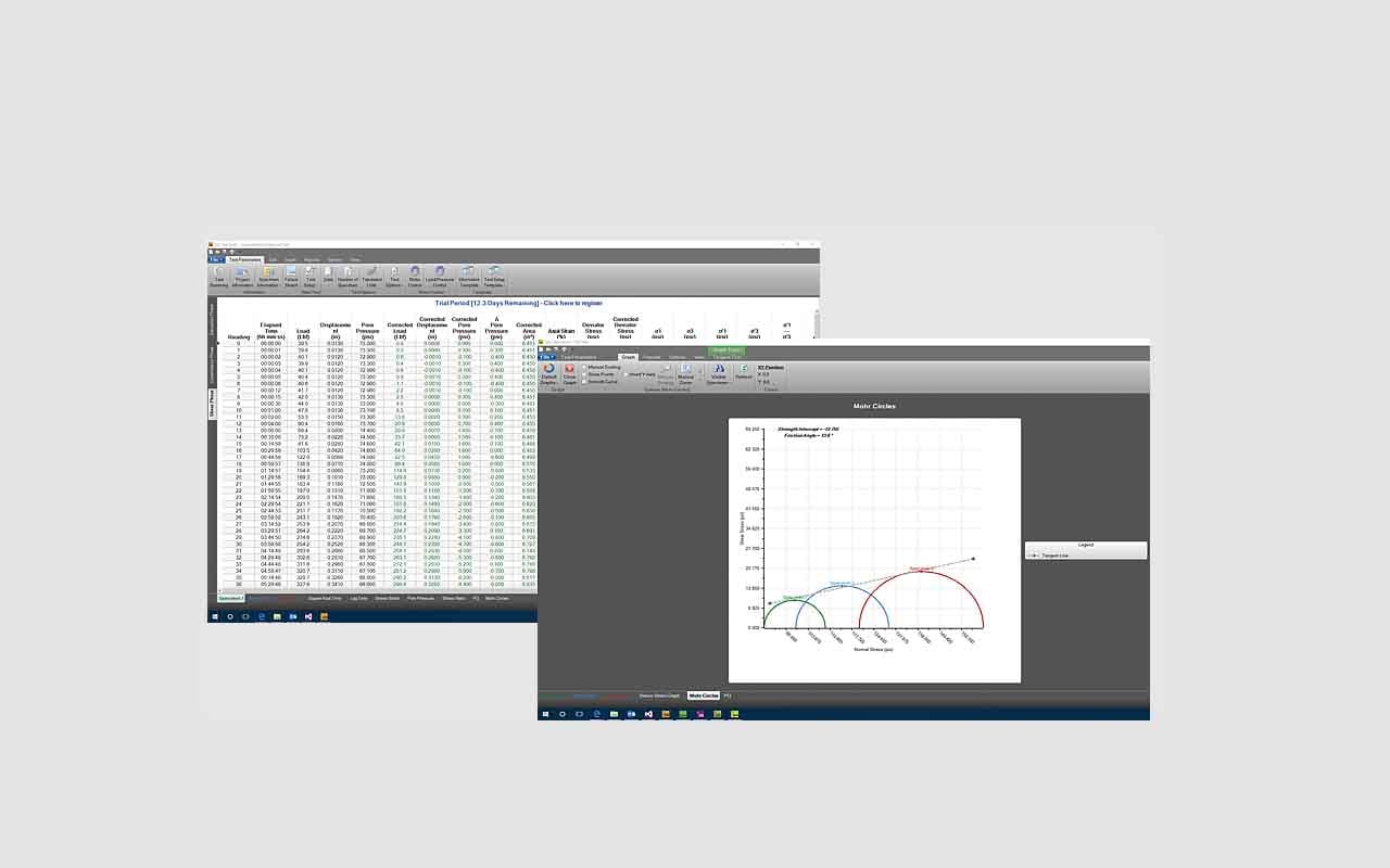 Triaxial Consolidated Undrained Module for Humboldt NEXT Software
