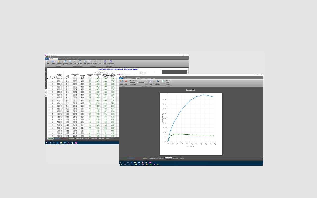 Triaxial - Consolidated Drained Module for Humboldt NEXT Software