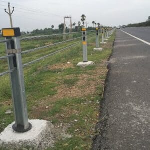 Wire Rope Safety Barrier